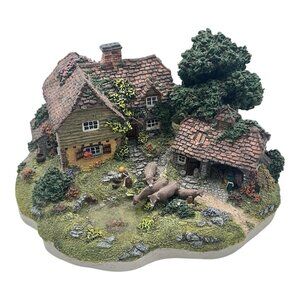 The Dairy Farm by Jane Hart from Danbury Mint The Country Village Collection VTG